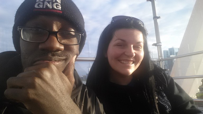 A Ferris Wheel Selfie